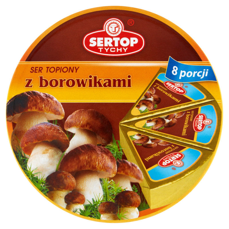 Sertop Tychy Ser topiony z borowikami 140 g (8 x 17,5 g)