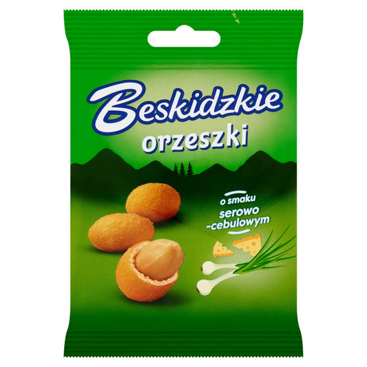 Beskidzkie Orzeszki o smaku serowo-cebulowym 70 g