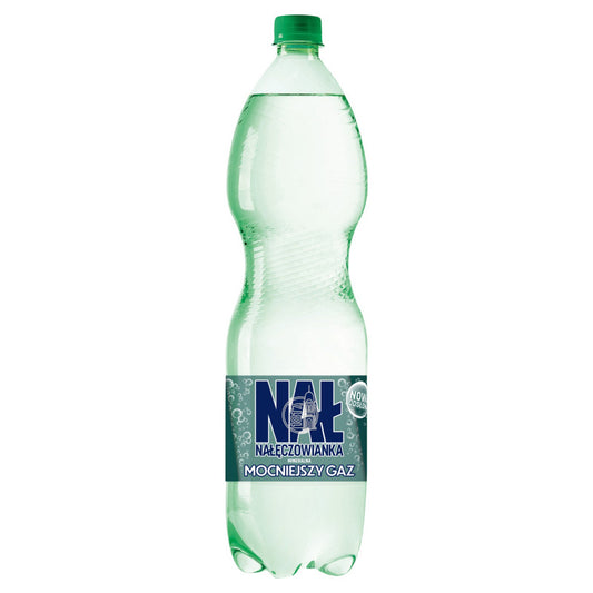 Nałęczowianka Woda mineralna mocniejszy gaz 1,5 l